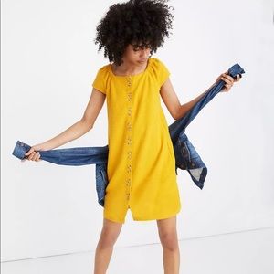 Madewell Texture & Thread Cap Sleeve Dress